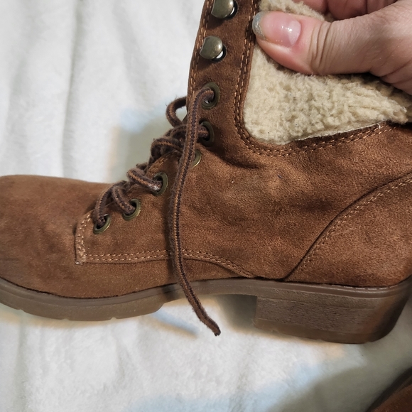 Mossimo Supply Co Ankle Boots Brown 7 - Picture 12 of 13